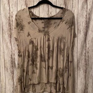 American eagle tie dye tee